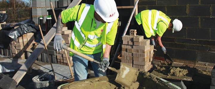 ACT Construction team on site